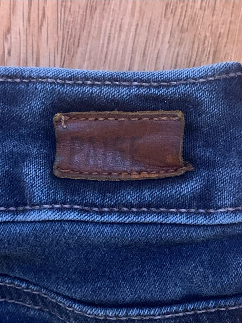 PAIGE Dark Blue Flare Jeans - Picture 4 of 8